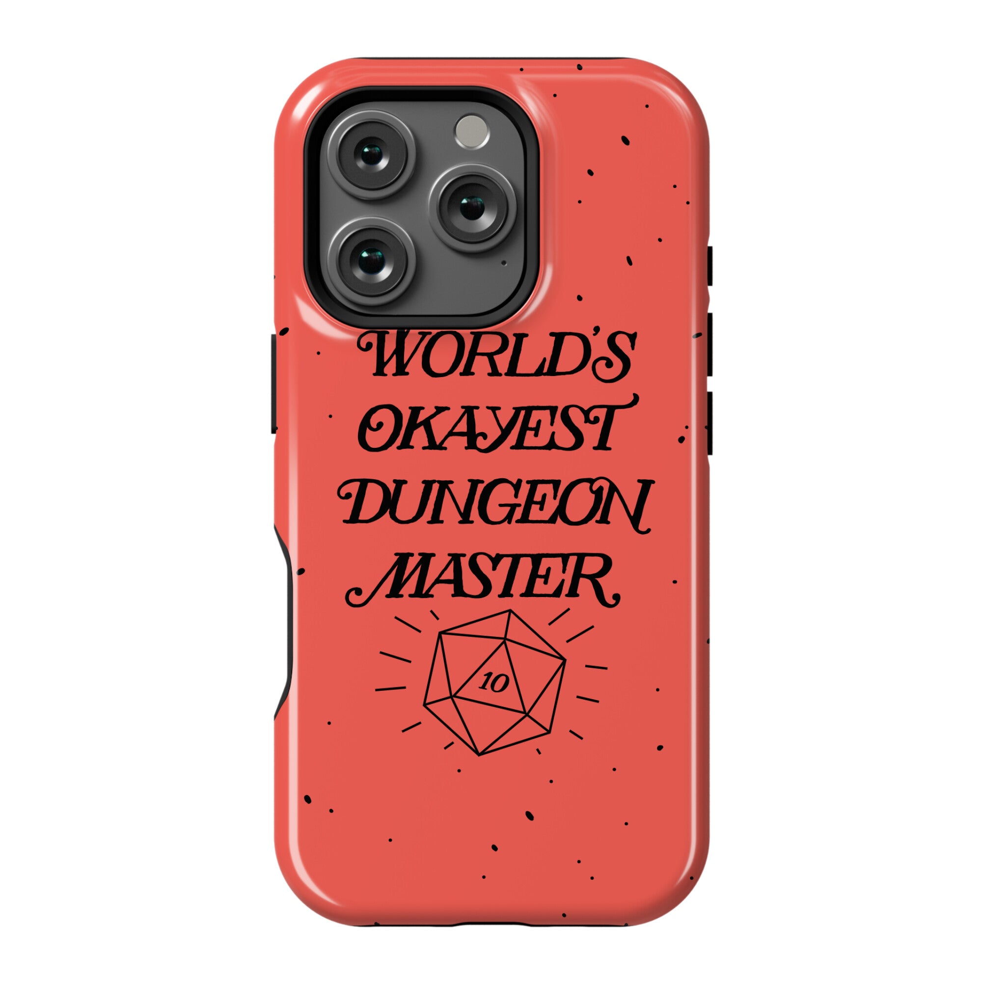 World's Okayest Dungeon Master Phone Case